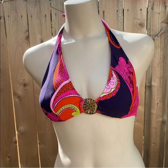 Trina Turk halter bikini top size 4 - Picture 6 of 8